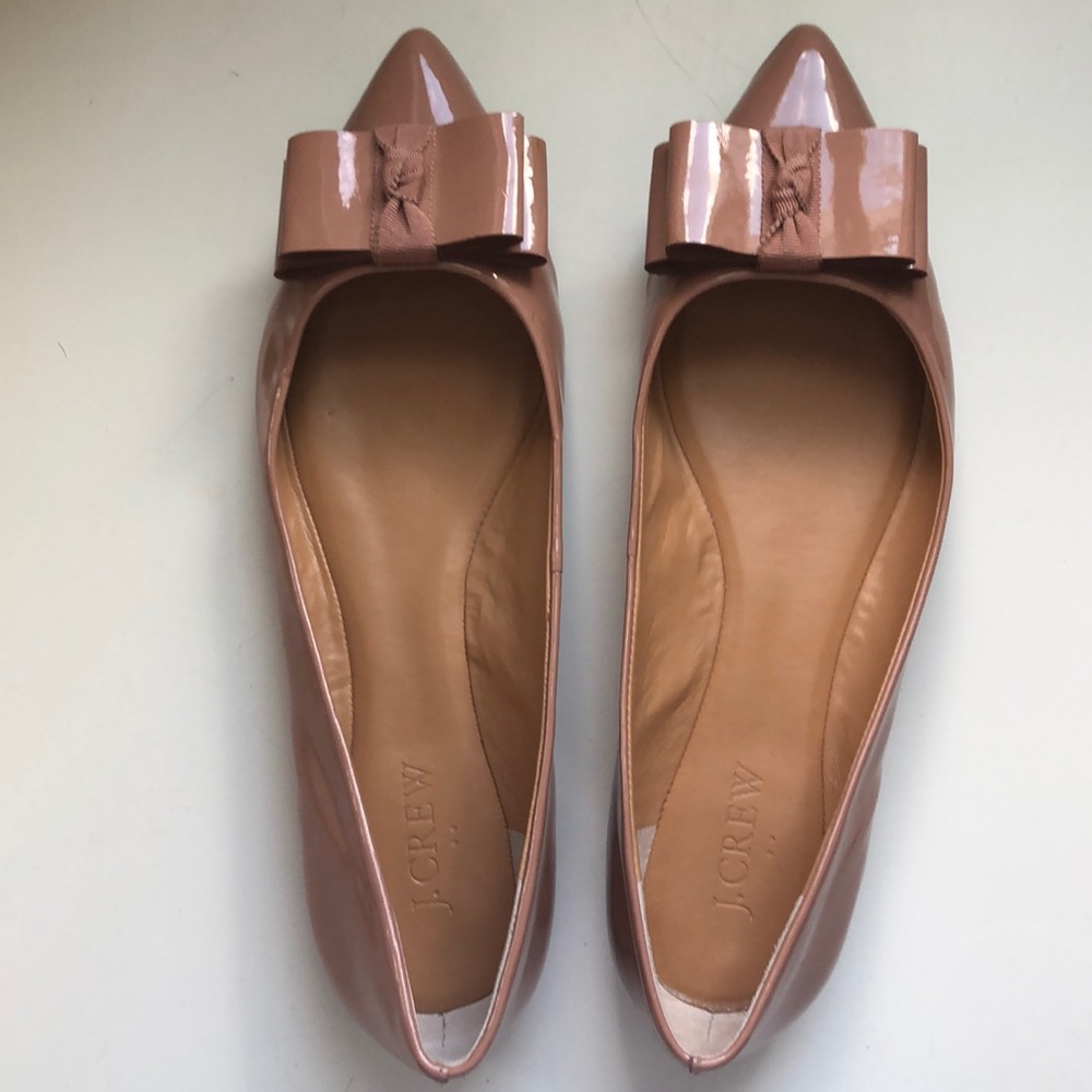 JCrew Nude Emery Flats